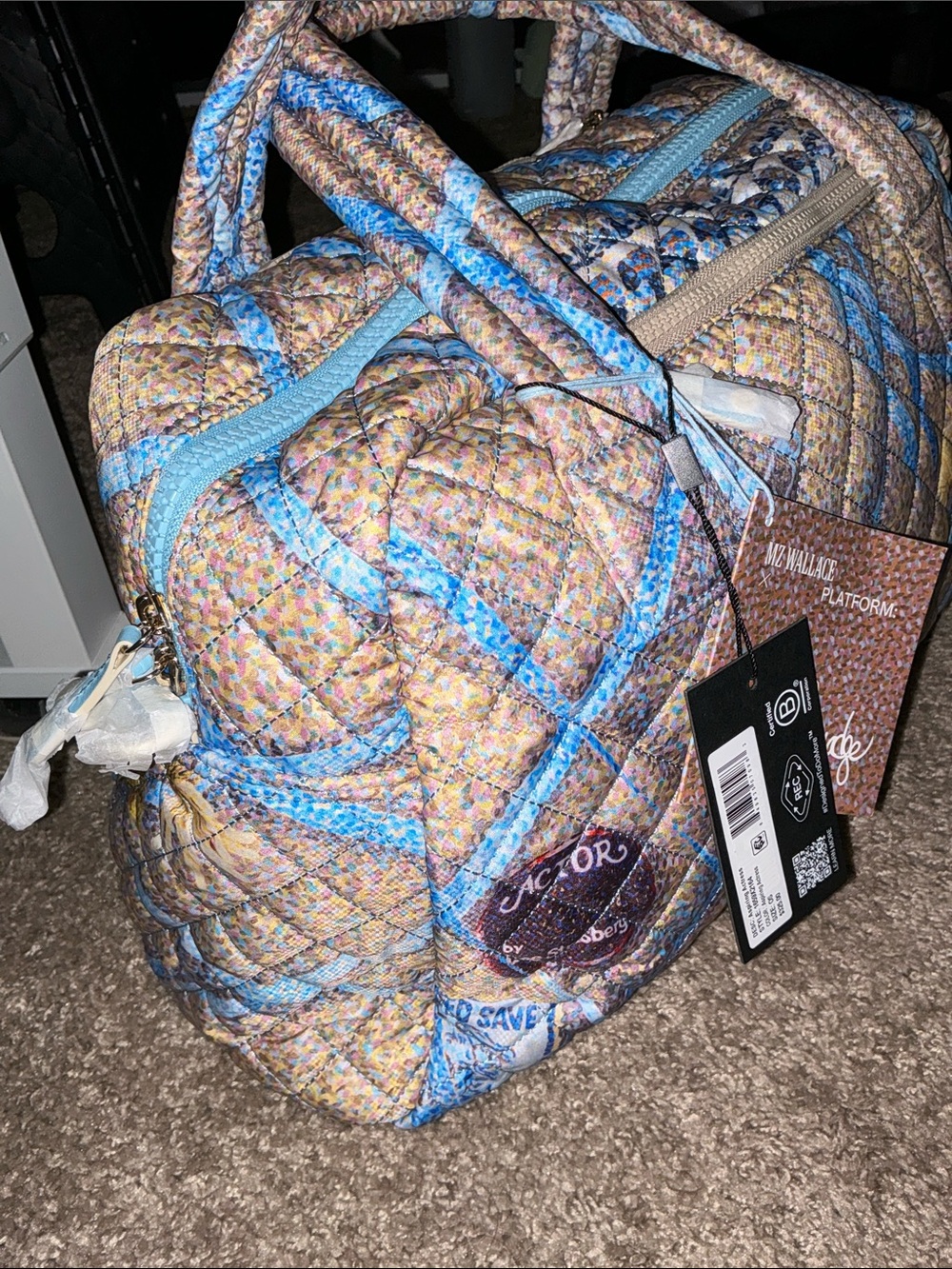 MZ Wallace collab. Aspiring Actress Quilted Tote